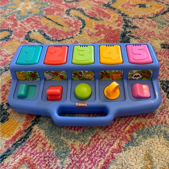 Vintage 1995 Playskool pop-up toy ms. Rachel animals zoo safari baby toddler - Picture 2 of 3